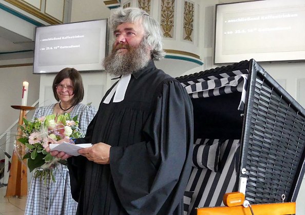 Verabschiedung Pfarrer Matthias Hänel und Frau Marianne (Foto: R. Englert)