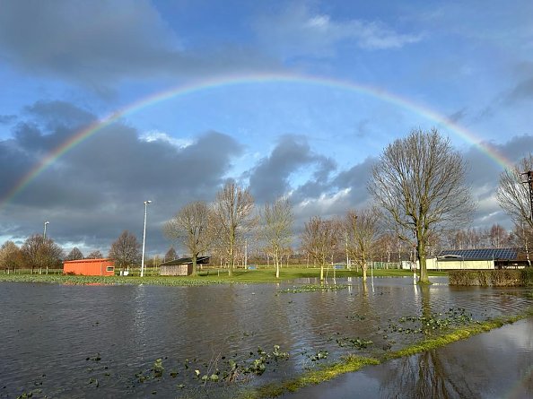 Hochwasser in Windehausen  (Foto: M. Gerstenberger )