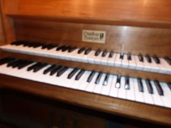 Tastatur Orgel (Foto: Norbert Patzelt)