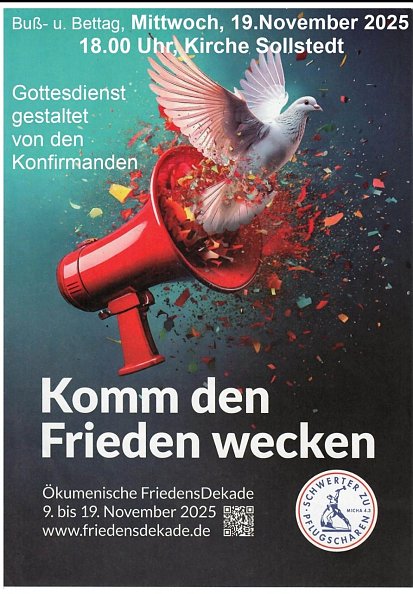 Plakat  (Foto: Friedensdekade)