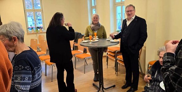 Superintendent Christian Beuchel, Kirchenkreis M&uuml;hlhausen, predigte in Heringen. (Foto: Chris Schr&ouml;der)