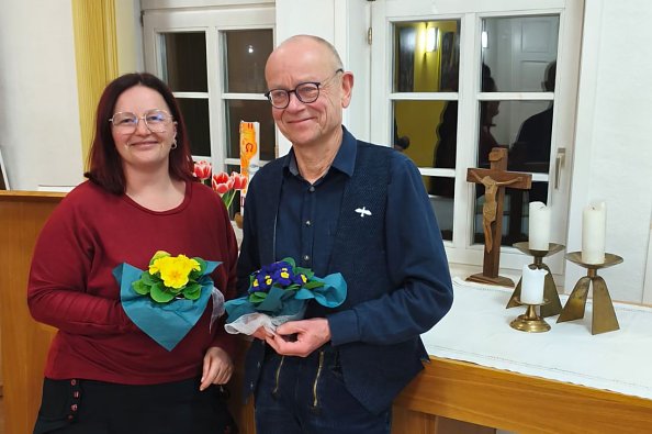 Petra Seipelt-B&ouml;senberg und Andreas Weigel  (Foto: Sandra Hesse )