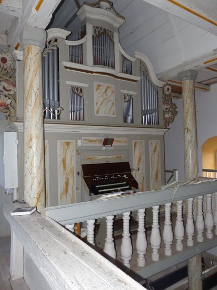 Orgel in Trebra (Foto: Norbert Patzelt)