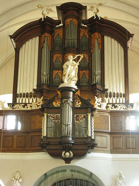 hist. Orgel der Antoniuskirche Worbis (Foto: Orgelbau Waltershausen)