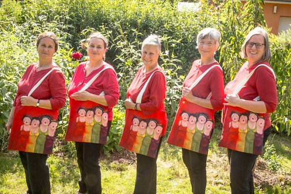 Das Nordh&auml;user Frauenquintett (Foto: Marcel Haupt )