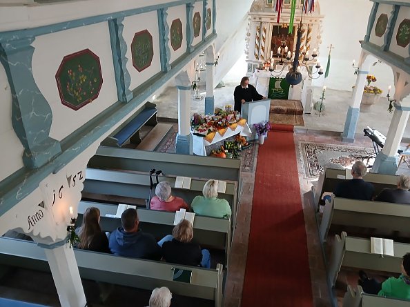 Erntedank in Limlingerode (Foto: Norbert Patzelt)