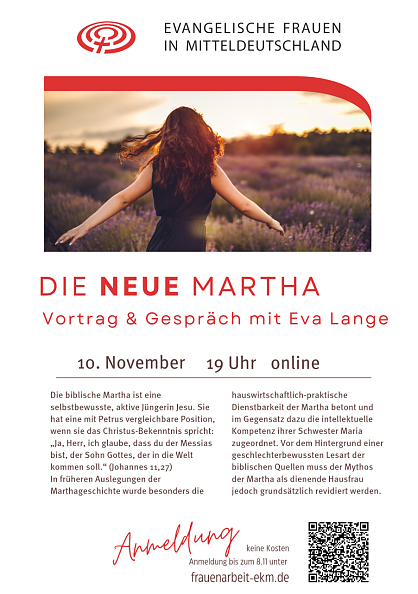 Flyer Martha 26 (Foto: Evangelische Frauen in Mitteldeutschland)