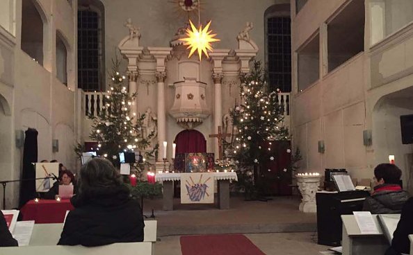 Lichter-Gottesdienst in Auleben - Foto: M. Schröter (Foto: M.Schröter)
