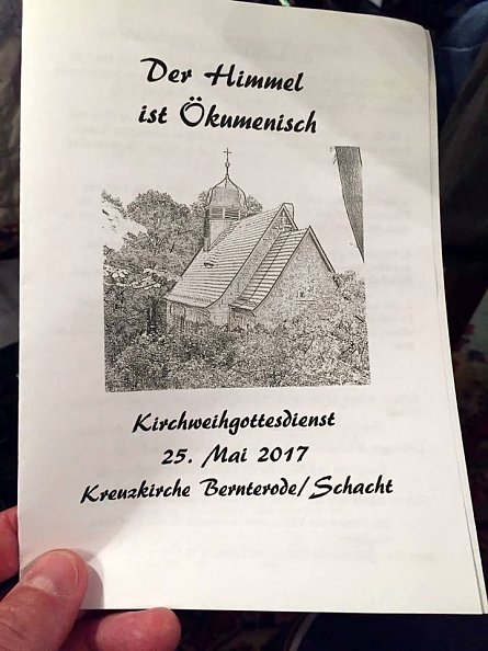 Der Himmel ist ökumenisch in Bernterode (Foto: A. Schwarze)