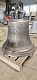Die neu gegossene zweite Glocke der Rosenkirche